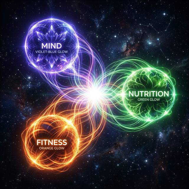 Cover for The 3 Pillars of Holistic Wellness: Mind, Nutrition & Fitness